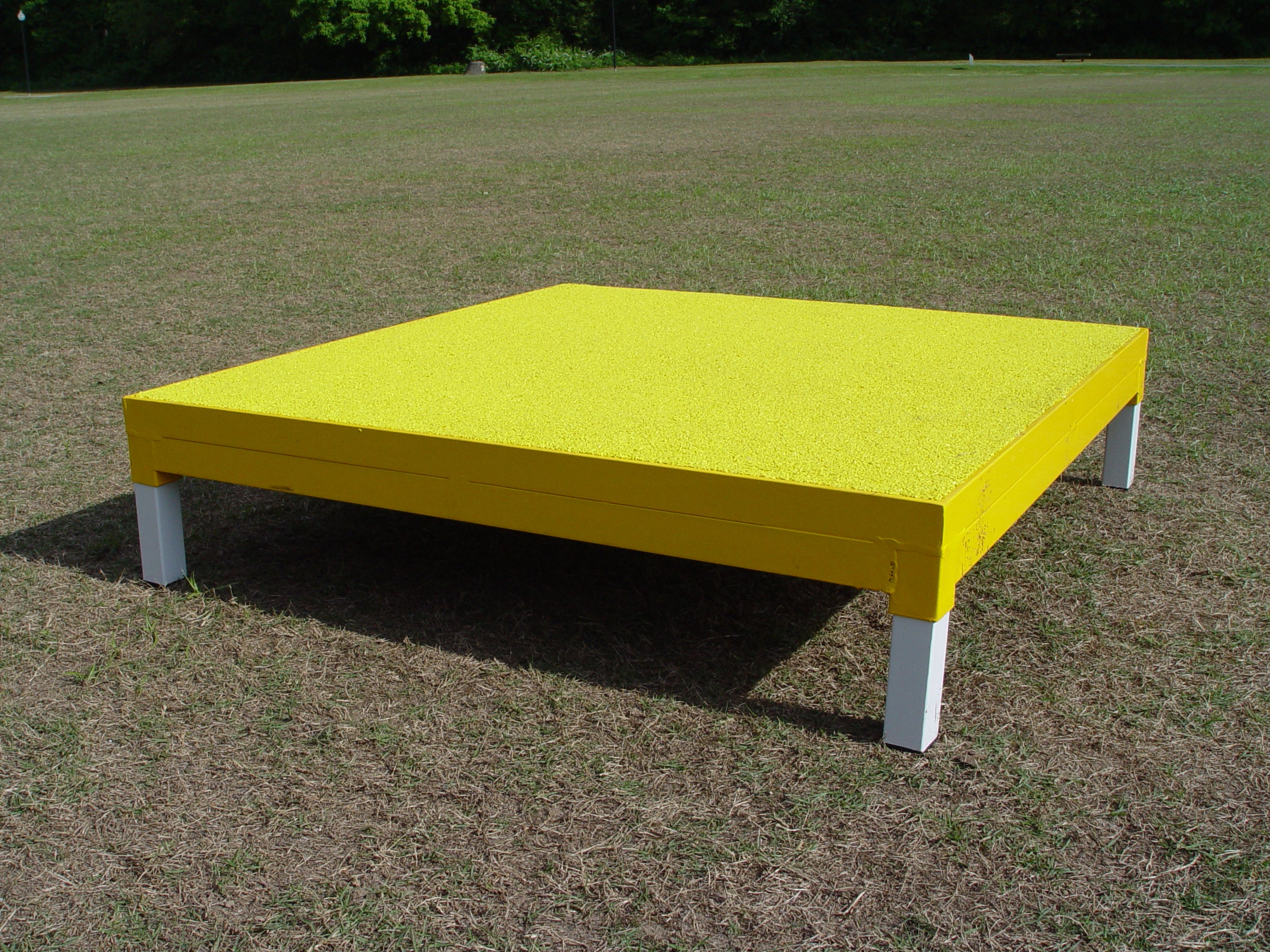 *35” Dog Agility Pause Table, Rubber Top - Dog Agility USA