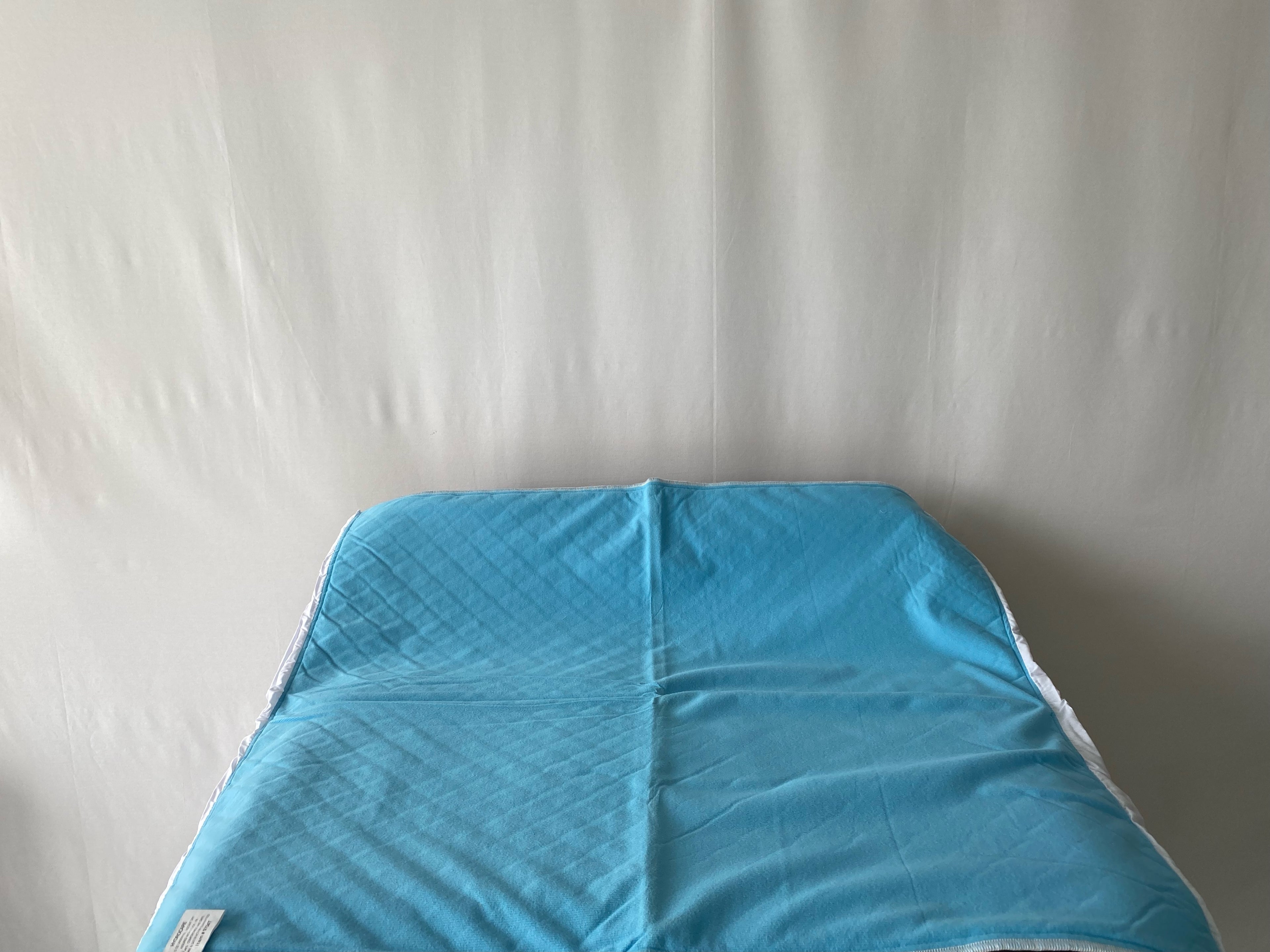 White and Blue 34" X 36" Reusable Training Pad/Elderly Dog pee pad with wings, 2 Pack - Dog Agility USA