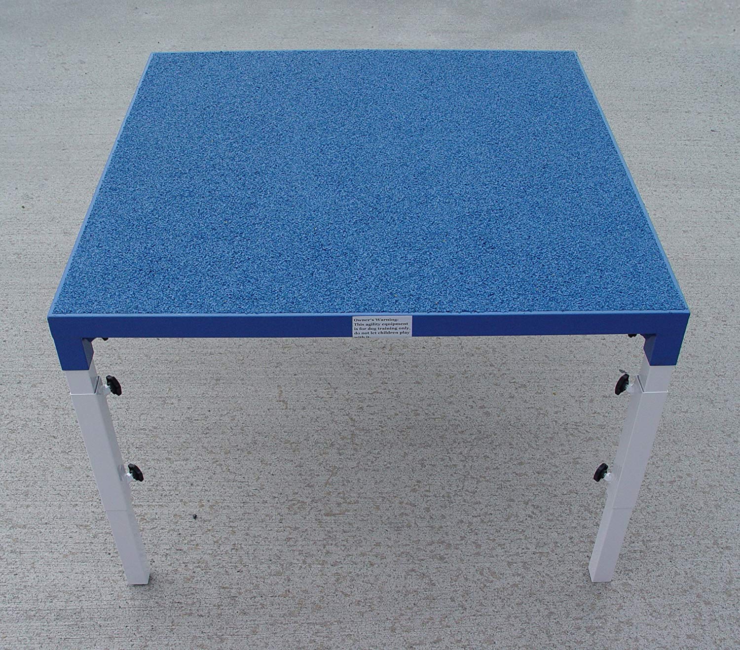 TOP PERFORMANCE Table Dog Mat, Blue, Small 