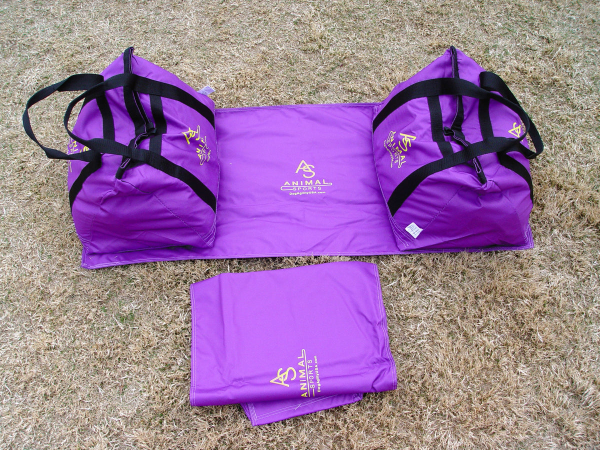 *16” Sandbag Tiedown System for Agility Tunnel Setup – Dog Agility USA