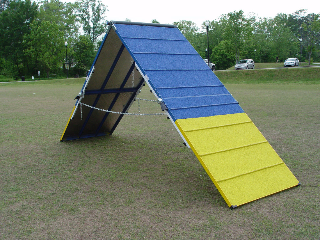 *7’ Dog Agility A-Frame, Rubber Top - Dog Agility USA