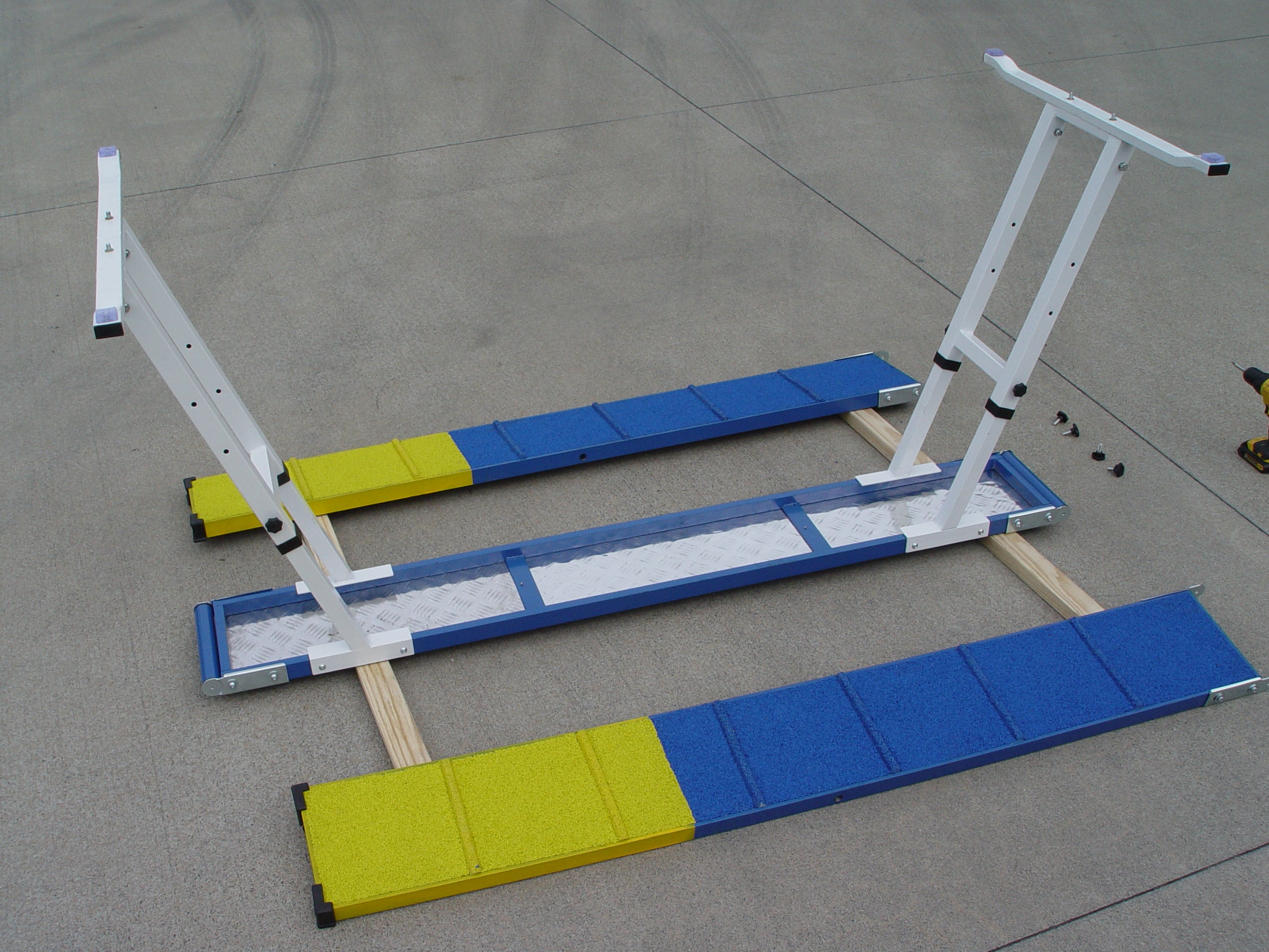 *6’ Dog Walk, Rubber Top - Dog Agility USA