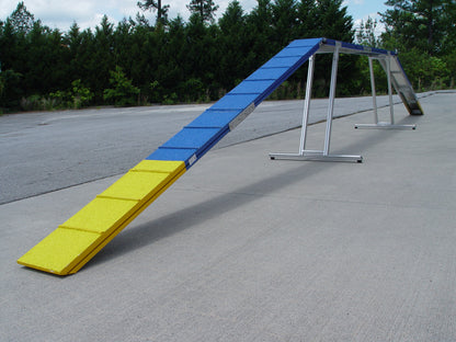 *12’ Dog Walk, Rubber Top Non-Rust, Commercial Grade - Dog Agility USA