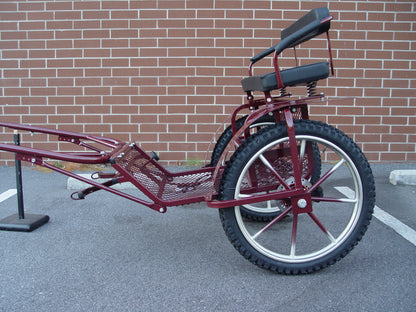 *Two-wheel Mini Carriage (mint-cart) with Hydraulic brakes for  small Ponies, Shetlands and the Miniature Horses - Dog Agility USA