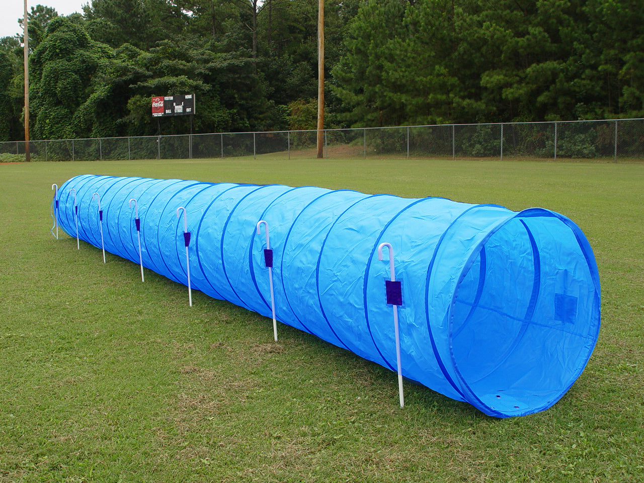 18' Tunnel with Stakes and a Carry Bag - Dog Agility USA