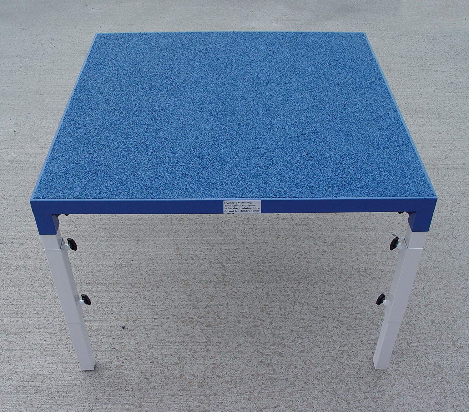 Clearance!  35" Pause Table with Rubber Top - Dog Agility USA