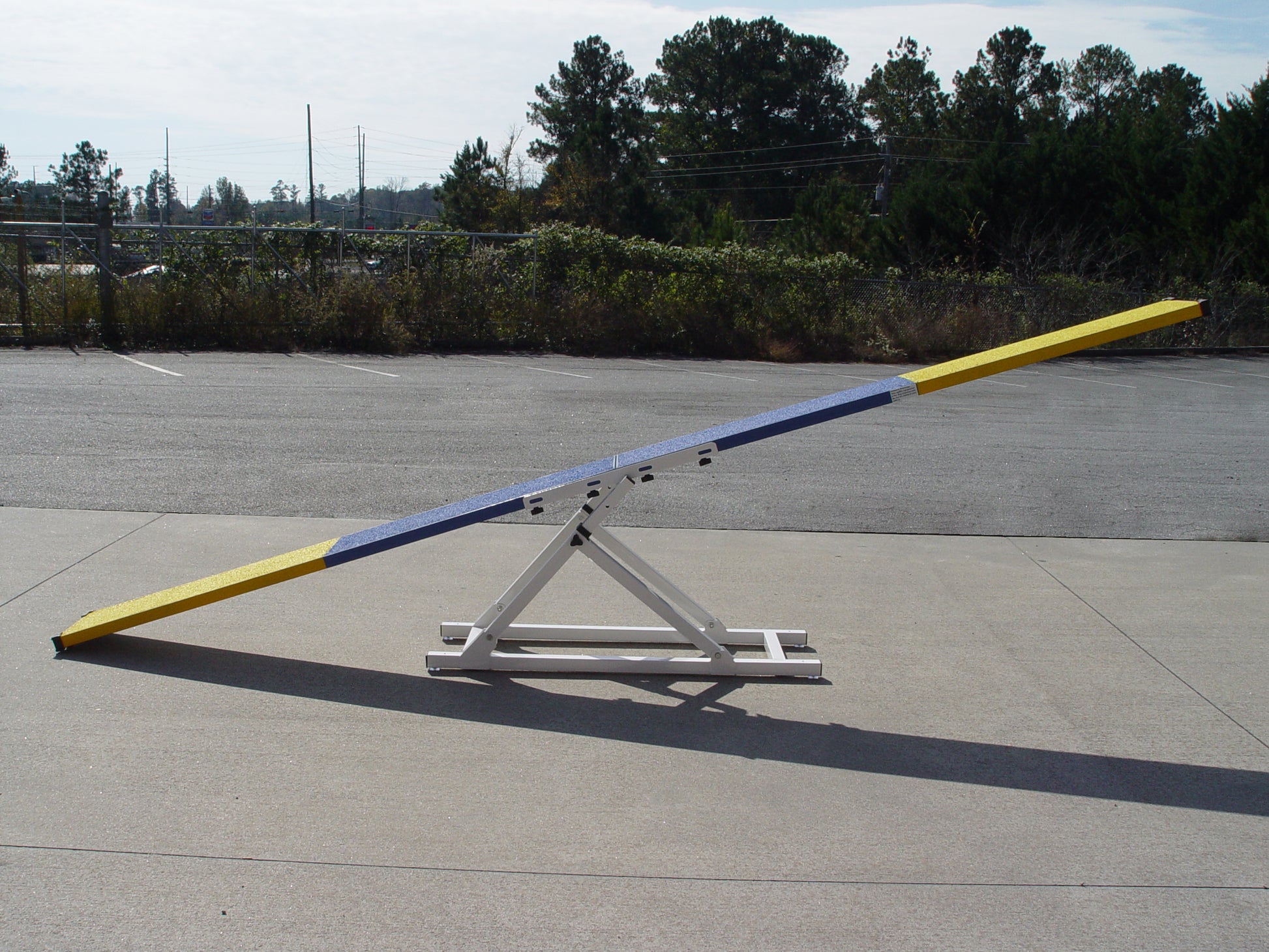 9' See-Saw with Rubber Surface - Dog Agility USA