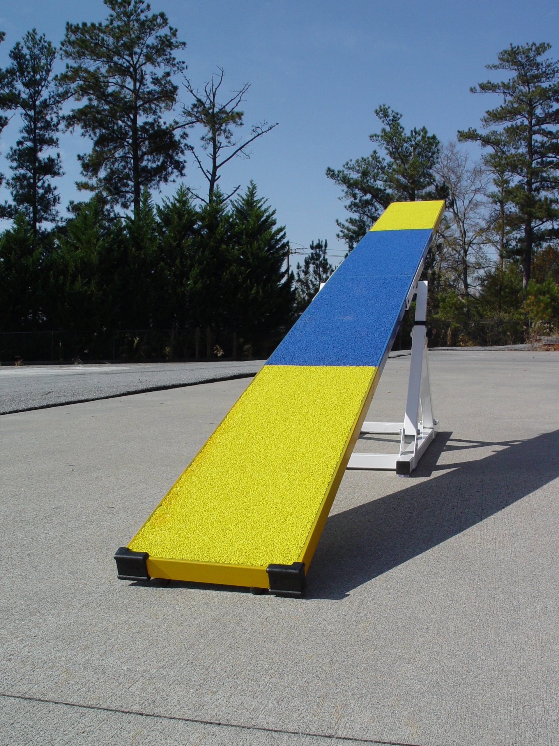 Dog Agility SeeSaw Aluminum Agility Equipment with Rubber Surface