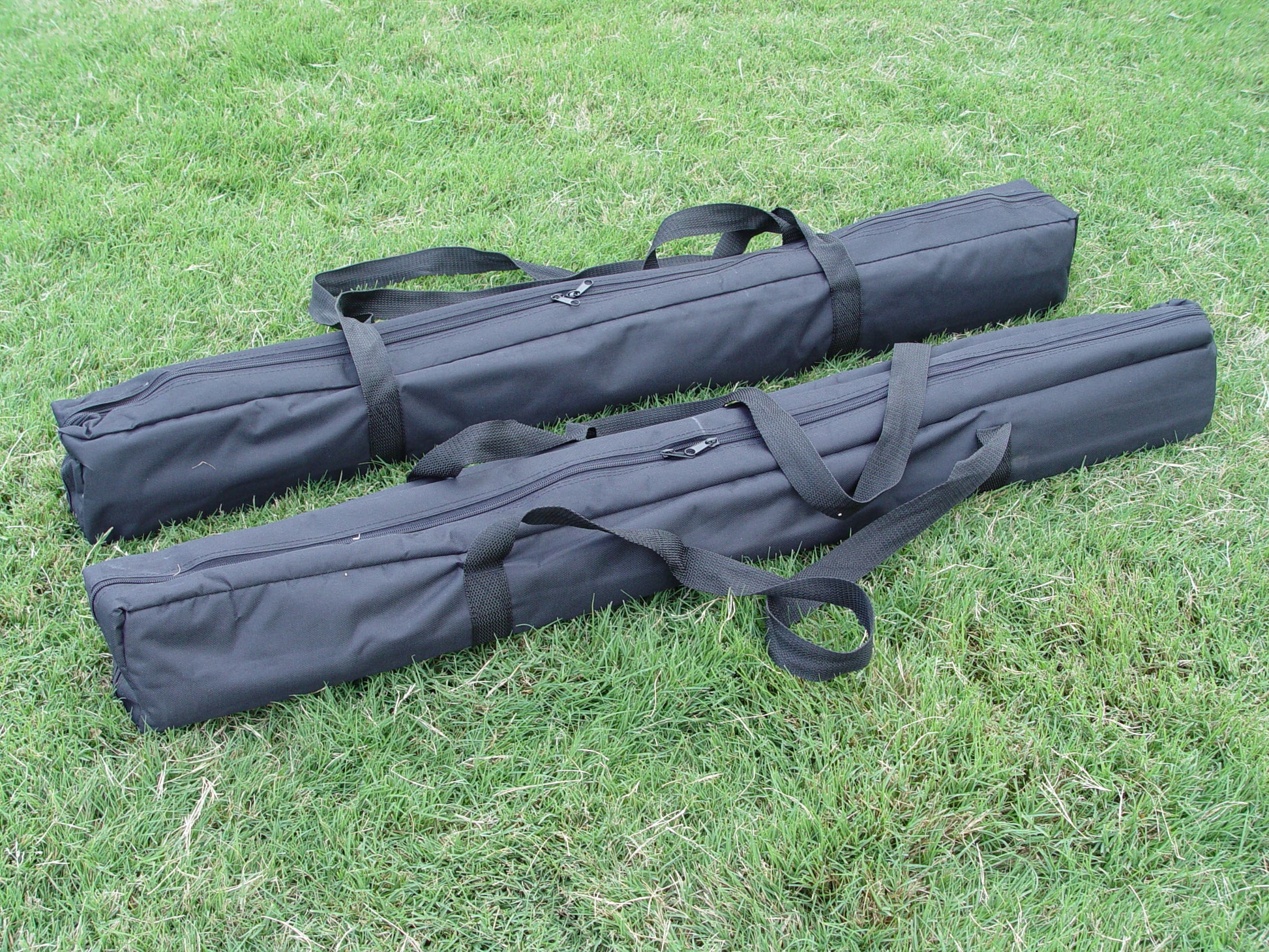 12 Pole Weave Pole Set with a Fixed Pole Space of 24" - Dog Agility USA