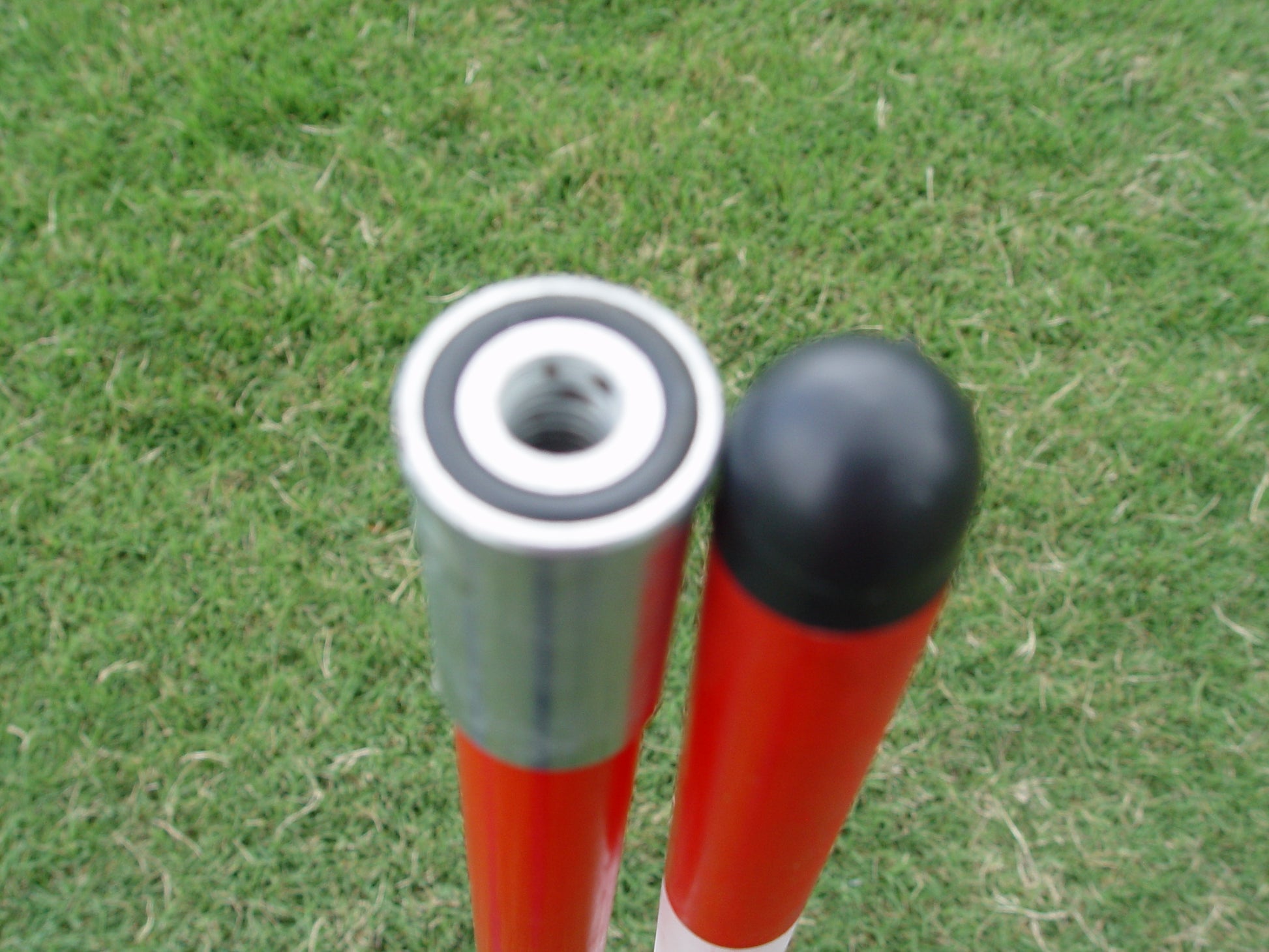 12 Pole Weave Pole Set with a Fixed Pole Space of 24" - Dog Agility USA