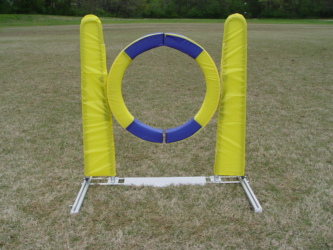 Self-reset Tire Jump - Dog Agility USA