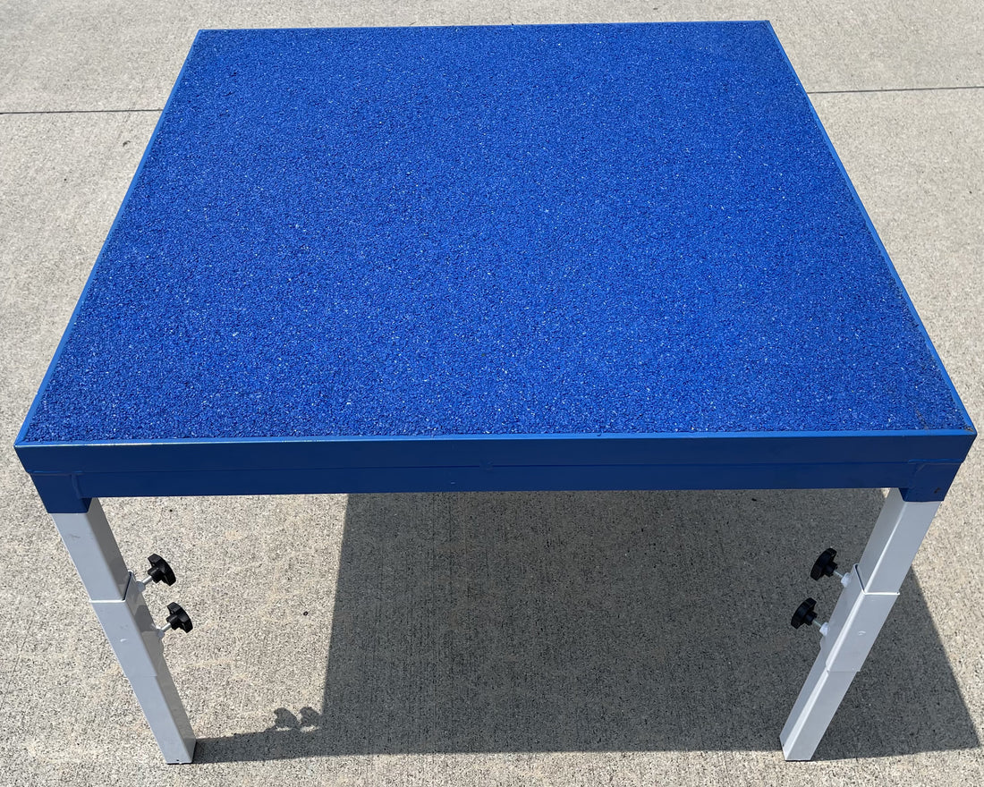 35&quot; Pause Table with Rubber Surface (Training Platform) - Dog Agility USA