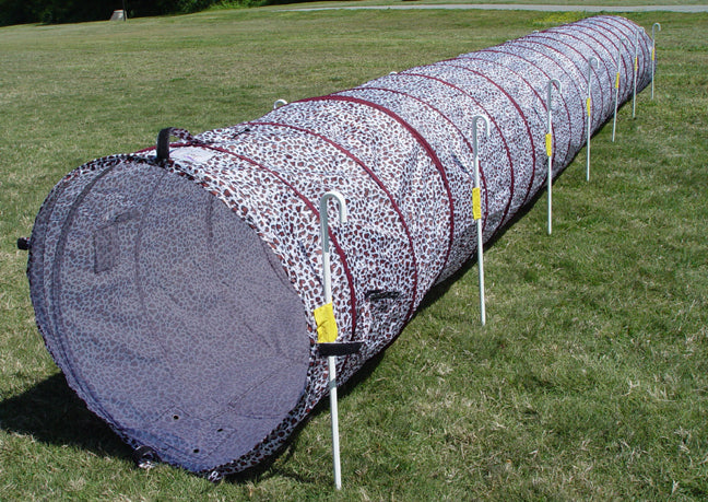 18' Tunnel with Stakes - Dog Agility USA