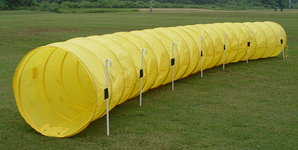 18' Tunnel with Stakes - Dog Agility USA