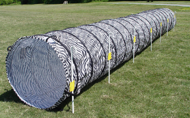 18' Tunnel with Stakes - Dog Agility USA